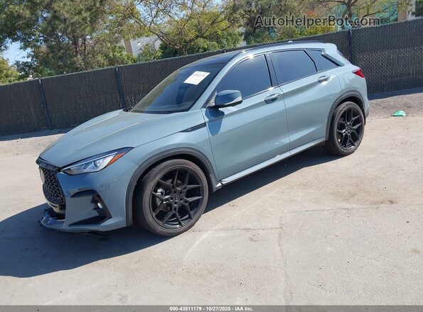 3PCAJ5FA4RF103323 2024 INFINITI QX50 Gray Передня ліва чверть
