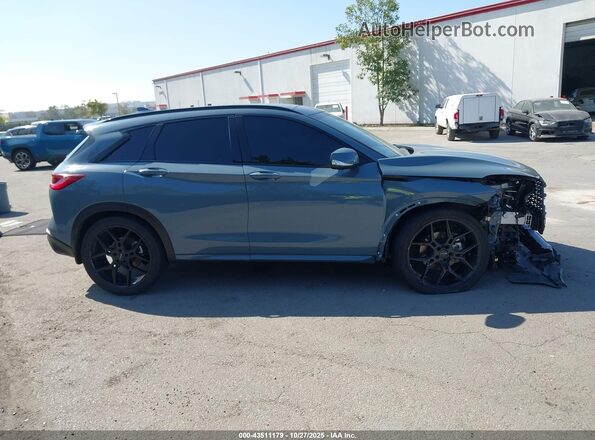 3PCAJ5FA4RF103323 2024 INFINITI QX50 Gray Панорамний вид салону 360°
