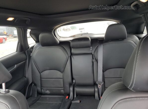 3PCAJ5FB2SF107501 2025 INFINITI QX50 White Вид задніх сидінь