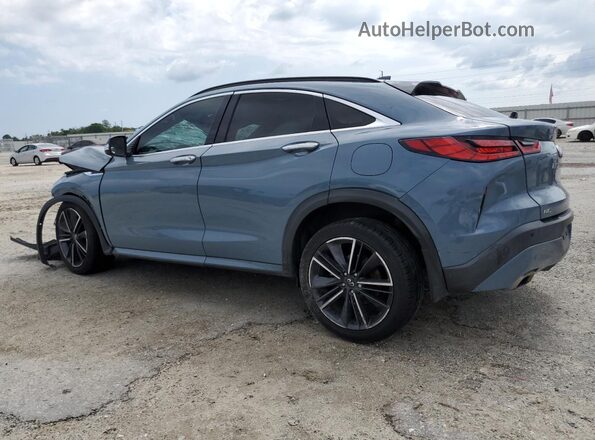 3PCAJ5J35NF102362 2022 INFINITI QX55 Turquoise უკანა მარცხენა