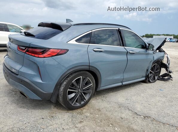 3PCAJ5J35NF102362 2022 INFINITI QX55 Turquoise უკანა მარჯვენა