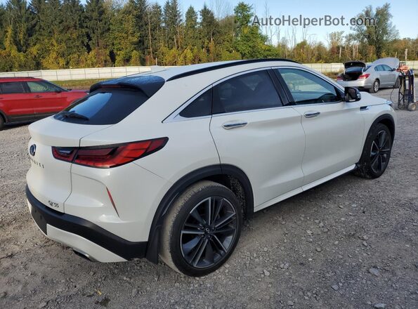 3PCAJ5JR6PF101597 2023 INFINITI QX55 White Հետևի աջ