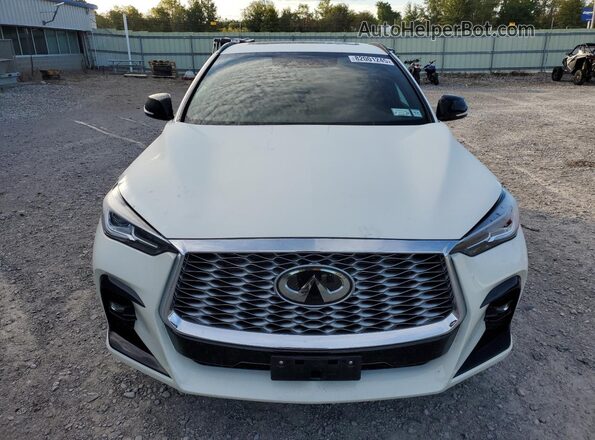 3PCAJ5JR6PF101597 2023 INFINITI QX55 White Դիմացի տեսք