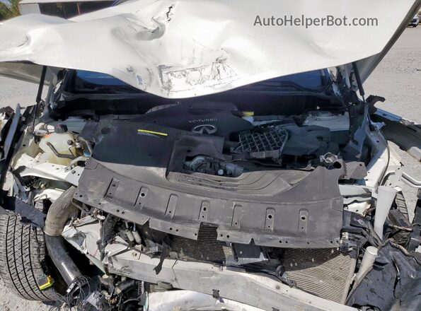 3PCAJ5K38NF109692 2022 INFINITI QX55 White უკანა სალონის ხედი