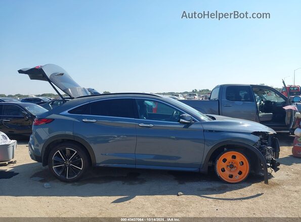 3PCAJ5K39NF100998 2022 INFINITI QX55 Pewter Вид задней части салона