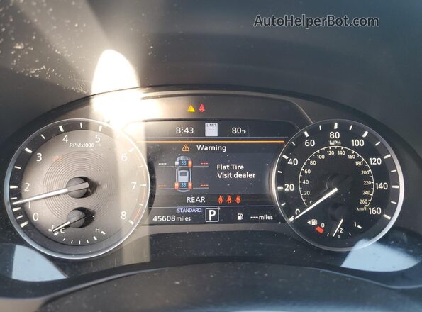 3PCAJ5L33NF101448 2022 INFINITI QX55 Gray Widok zestawu wskaźników