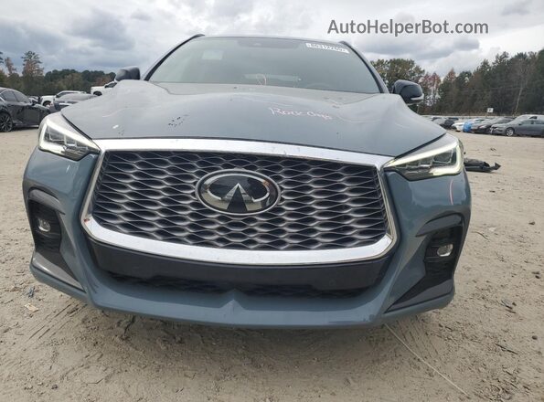 3PCAJ5L33NF105595 2022 INFINITI QX55 White Front view