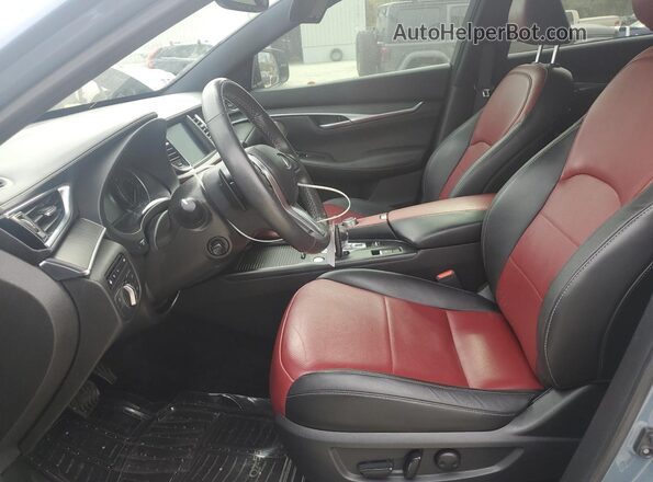 3PCAJ5L33NF105595 2022 INFINITI QX55 White Front interior view