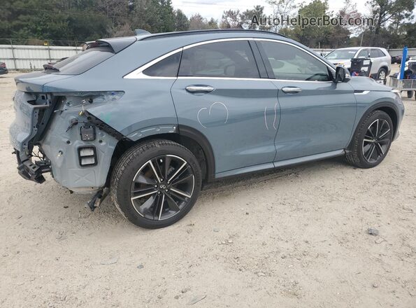 3PCAJ5L33NF105595 2022 INFINITI QX55 White Rear right