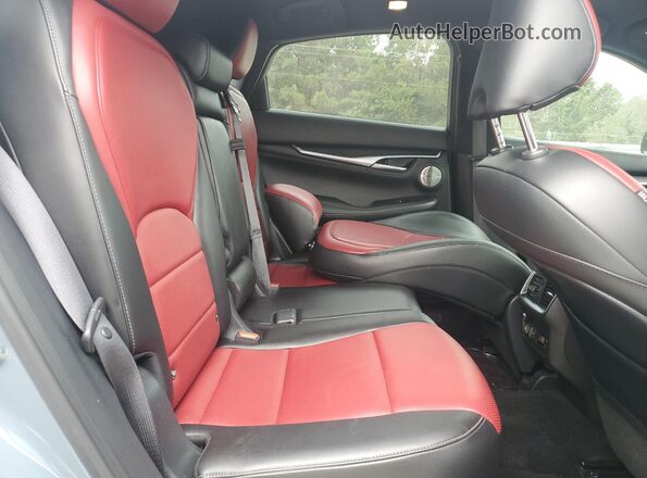 3PCAJ5L33NF105595 2022 INFINITI QX55 White Rear interior view