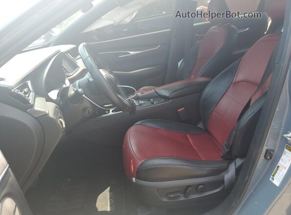 3PCAJ5L36NF100116 2022 INFINITI QX55 Blue Widok wnętrza z przodu