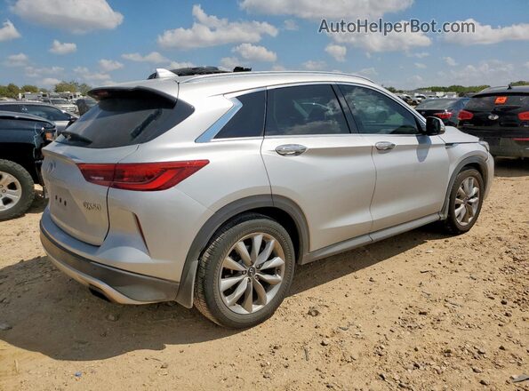 3PCAJ5M12LF110426 2020 INFINITI QX50 Silver Задня права чверть