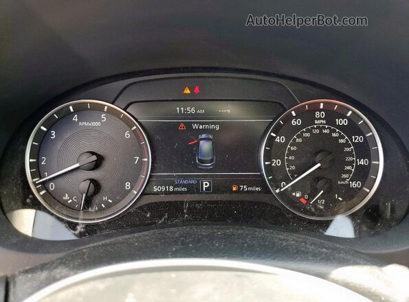 3PCAJ5M12LF110426 2020 INFINITI QX50 Silver Вид щитка приладів