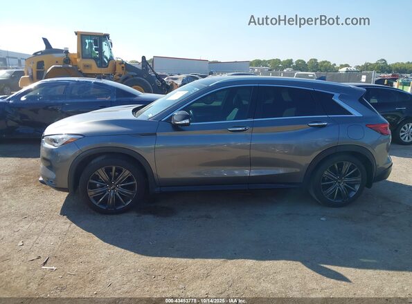 3PCAJ5M13LF111133 2020 INFINITI QX50 Gray 360 interior view