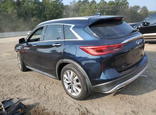 3PCAJ5M16LF111238 2020 INFINITI QX50 Blue Հետևի ձախ