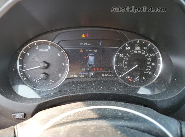 3PCAJ5M16LF111238 2020 INFINITI QX50 Blue Սարքավորումների վահանակի տեսք