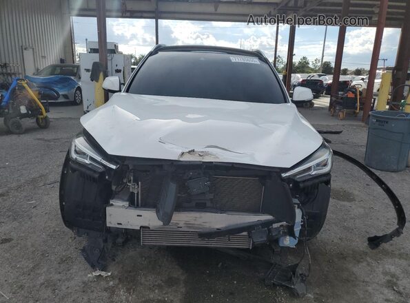 3PCAJ5M18LF107885 2020 INFINITI QX50 White Вид спереду