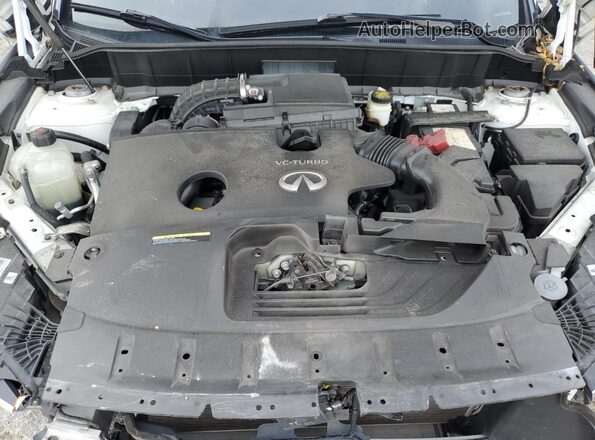 3PCAJ5M18LF107885 2020 INFINITI QX50 White Вид підкапотного простору