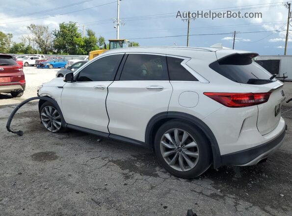 3PCAJ5M18LF107885 2020 INFINITI QX50 White Задня ліва чверть