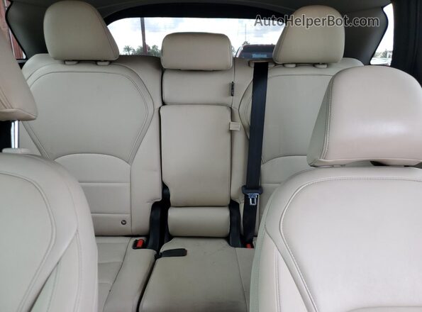 3PCAJ5M18LF107885 2020 INFINITI QX50 White Вид задніх сидінь