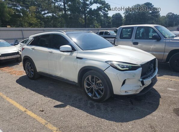3PCAJ5M19KF118859 2019 INFINITI QX50 White წინა მარჯვენა