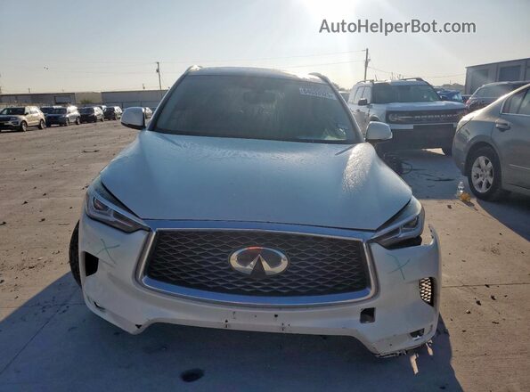 3PCAJ5M19LF121035 2020 INFINITI QX50 White Вид спереду