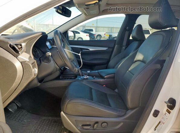 3PCAJ5M19LF121035 2020 INFINITI QX50 White Вид салону спереду