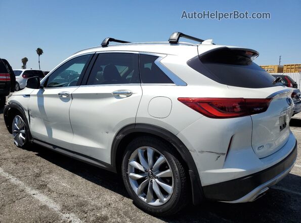3PCAJ5M31LF113643 2020 INFINITI QX50 White Հետևի ձախ