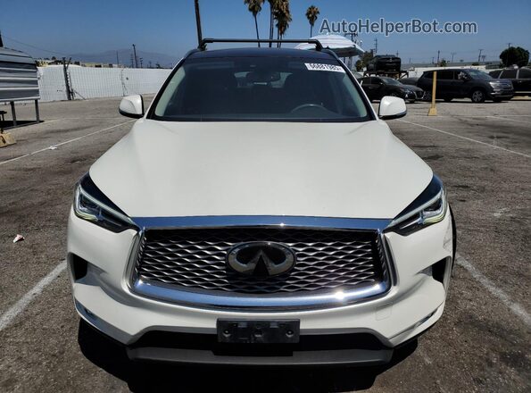 3PCAJ5M31LF113643 2020 INFINITI QX50 White Դիմացի տեսք