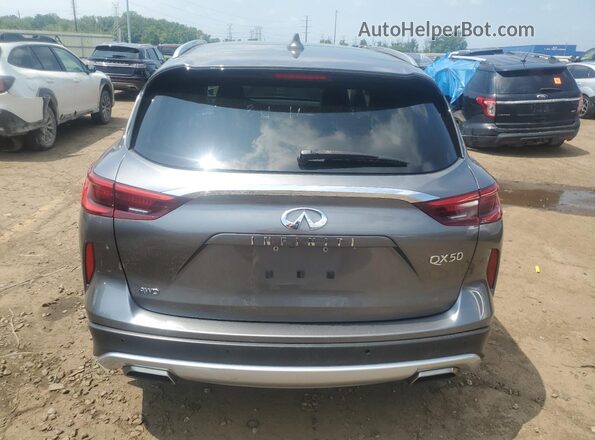 3PCAJ5M32LF102800 2020 INFINITI QX50 Gray Вид ззаду