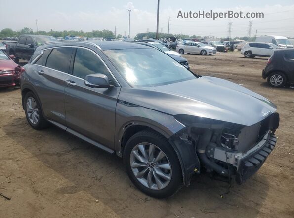 3PCAJ5M32LF102800 2020 INFINITI QX50 Gray Передня права чверть