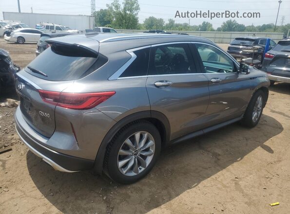 3PCAJ5M32LF102800 2020 INFINITI QX50 Gray Задня права чверть