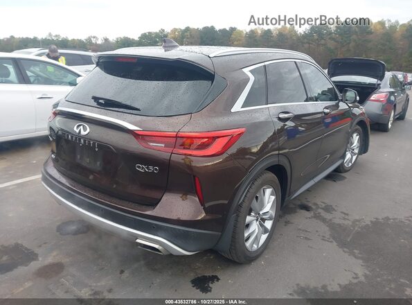 3PCAJ5M34LF106329 2020 INFINITI QX50 Brown Rear right