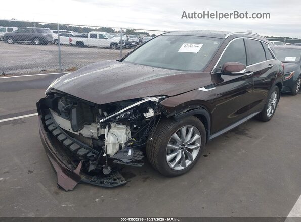 3PCAJ5M34LF106329 2020 INFINITI QX50 Brown Front left
