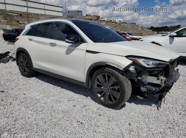 3PCAJ5M35LF116447 2020 INFINITI QX50 Белый Передняя правая четверть