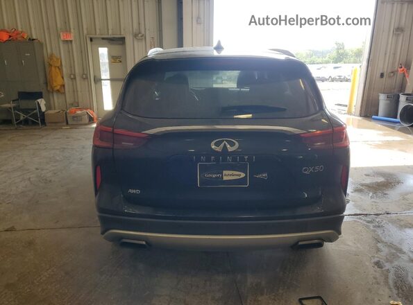 3PCAJ5M36LF103965 2020 INFINITI QX50 Black Հետևի տեսք