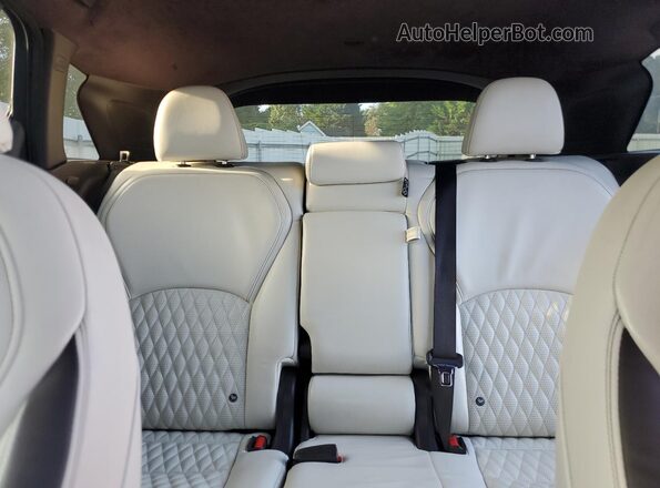 3PCAJ5M37LF105868 2020 INFINITI QX50 Red უკანა სავარძლების ხედი