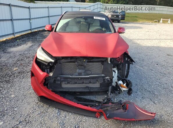 3PCAJ5M37LF105868 2020 INFINITI QX50 Red წინა ხედი
