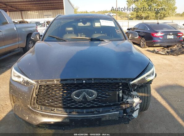 3PCAJ5M38LF116300 2020 INFINITI QX50 Gray Вид щитка приладів