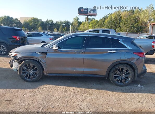 3PCAJ5M38LF116300 2020 INFINITI QX50 Gray Панорамний вид салону 360°