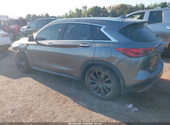 3PCAJ5M38LF116300 2020 INFINITI QX50 Gray Задня ліва чверть