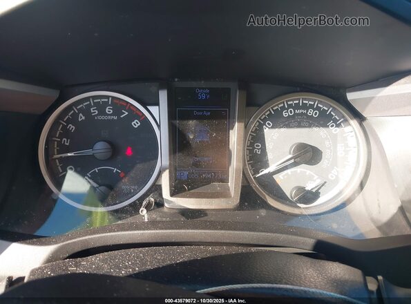 3TMAZ5CN0LM130862 2020 TOYOTA TACOMA Red Հետևի նստատեղերի տեսք