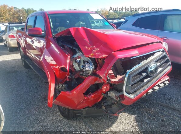 3TMAZ5CN0LM130862 2020 TOYOTA TACOMA Red Դիմացի տեսք
