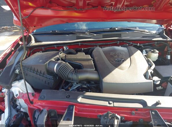 3TMAZ5CN0LM130862 2020 TOYOTA TACOMA Red Հետևի տեսք