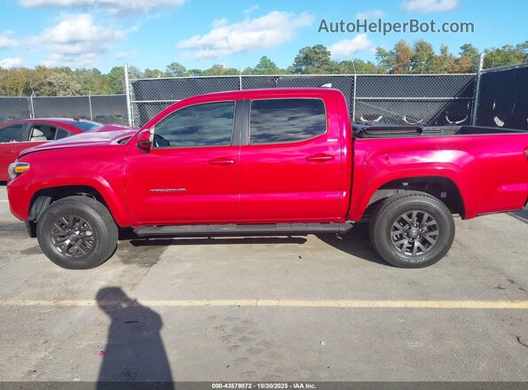 3TMAZ5CN0LM130862 2020 TOYOTA TACOMA Red Սալոնի 360 աստիճան տեսք