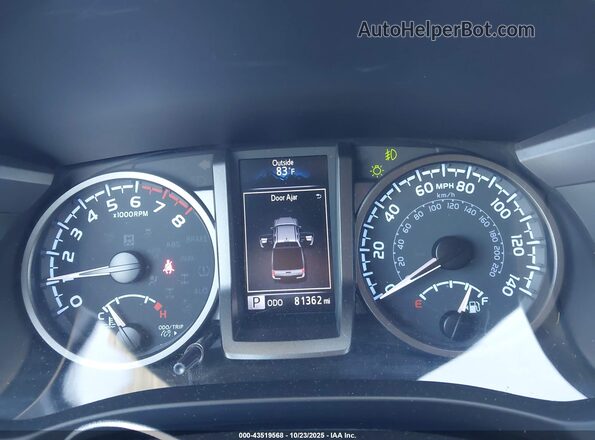 3TMBZ5DN0LM024558 2020 TOYOTA TACOMA Белый Вид задних сидений