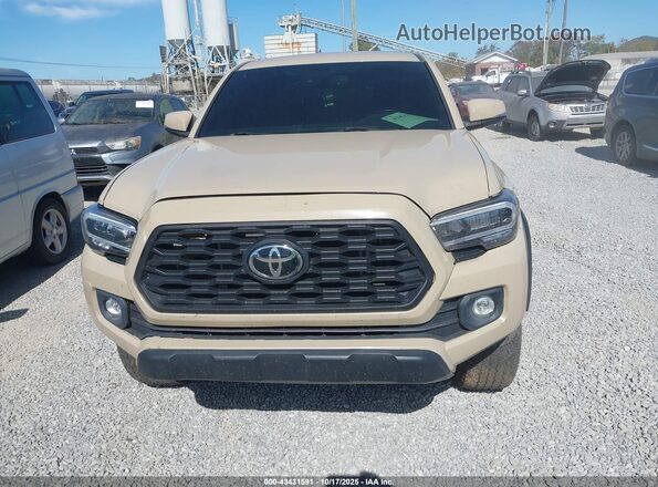3TMCZ5AN0LM338865 2020 TOYOTA TACOMA Cream ხელსაწყოთა პანელის ხედი