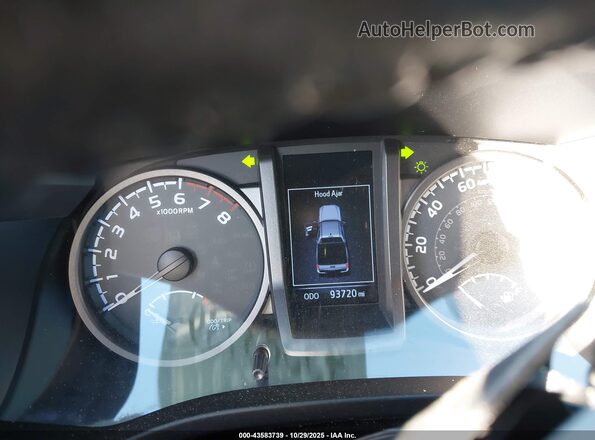 3TMCZ5AN1HM044737 2017 TOYOTA TACOMA Black უკანა სავარძლების ხედი