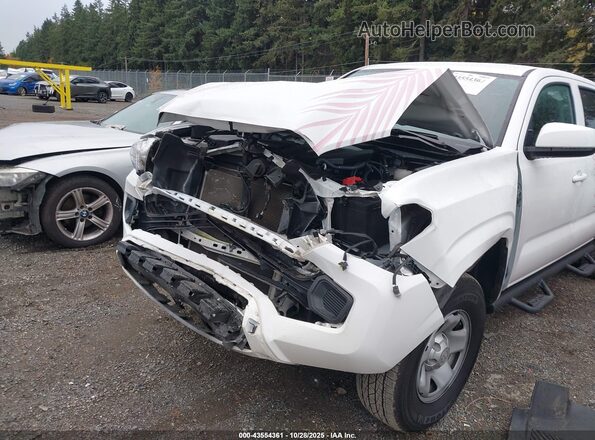 3TMCZ5AN2PM599744 2023 TOYOTA TACOMA White Widok z przodu
