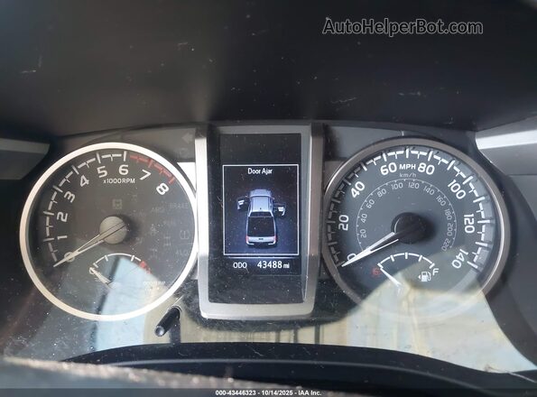 3TMCZ5AN4LM363378 2020 TOYOTA TACOMA Gray უკანა სავარძლების ხედი